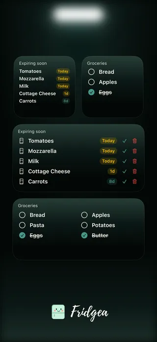 Widgets